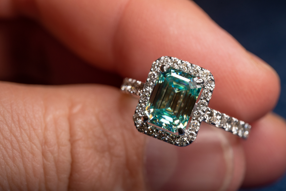 diamante de laboratório